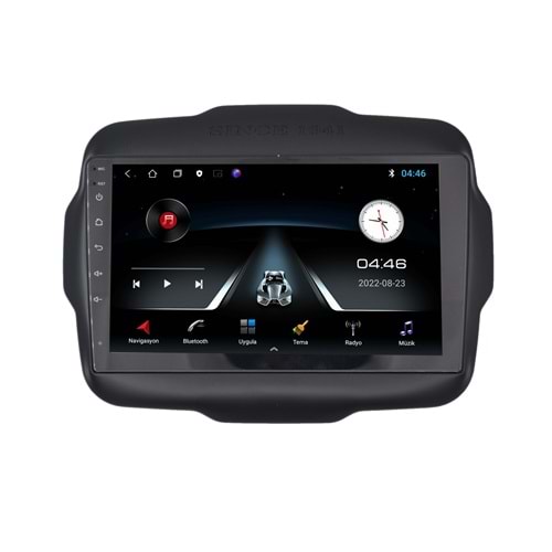 Jeep Renegade 2014-2020 9 Multimedya Çerçevesi