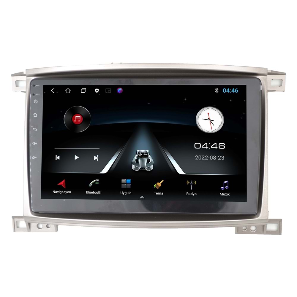 Toyota Land Cruiser 2002-2008 10 Multimedya Çerçeve