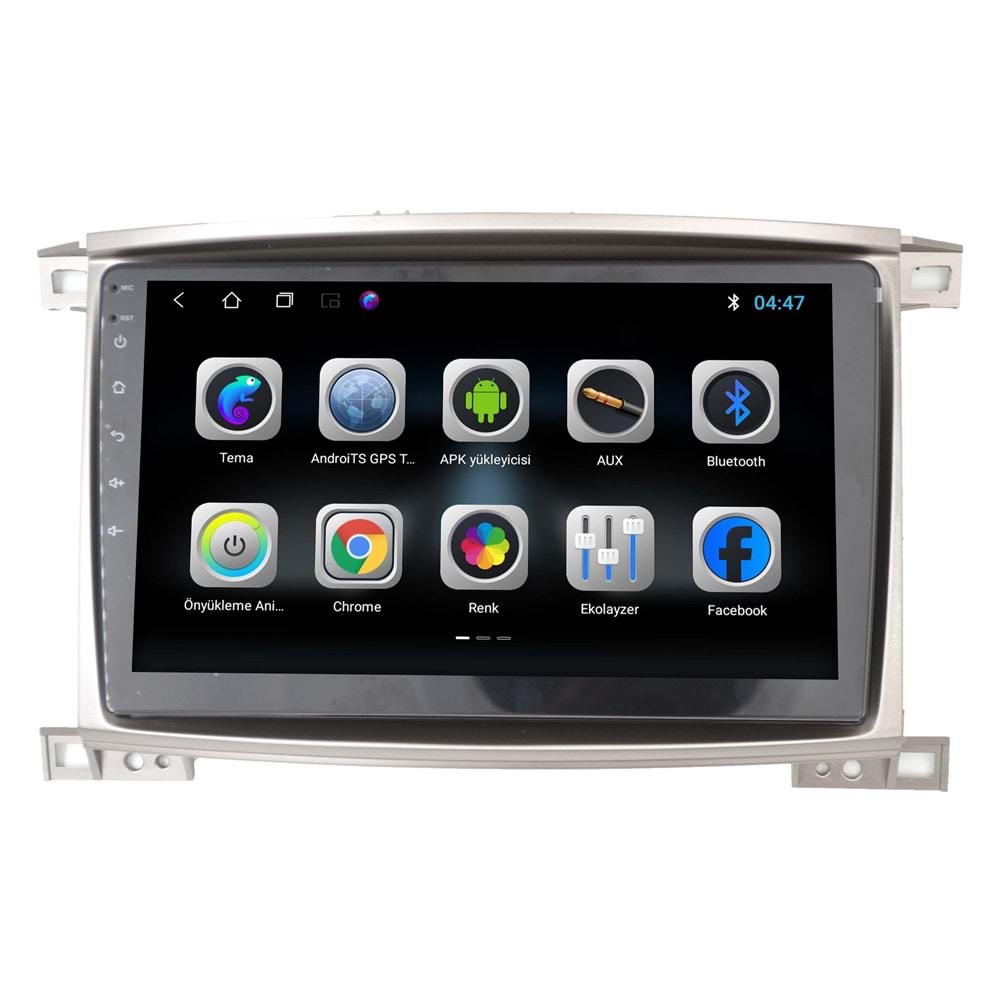 Toyota Land Cruiser 2002-2008 10 Multimedya Çerçeve