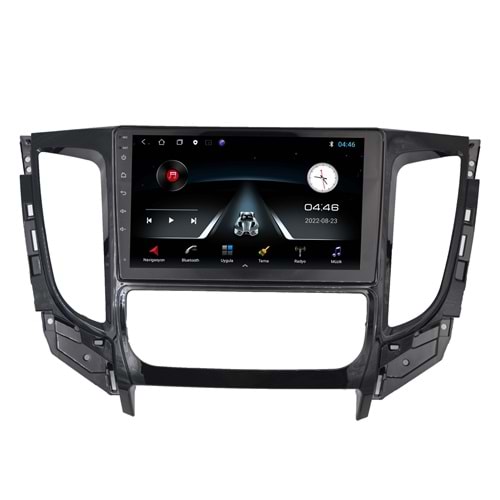 Mitsubishi L200 2015-2020A/C Dijital 9 İnç Multimedya teyp Çerçeve