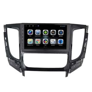 Mitsubishi L200 2015-2020A/C Dijital 9 İnç Multimedya teyp Çerçeve