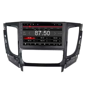 Mitsubishi L200 2015-2020A/C Dijital 9 İnç Multimedya teyp Çerçeve