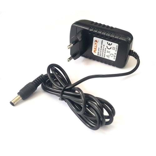 Fully 1611F 9V 2A Plastik Kasa 5.5×2.5mm Adaptör