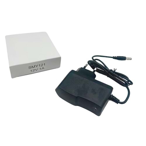 SMY 121 12v-1A Standart Uçlu Adaptör