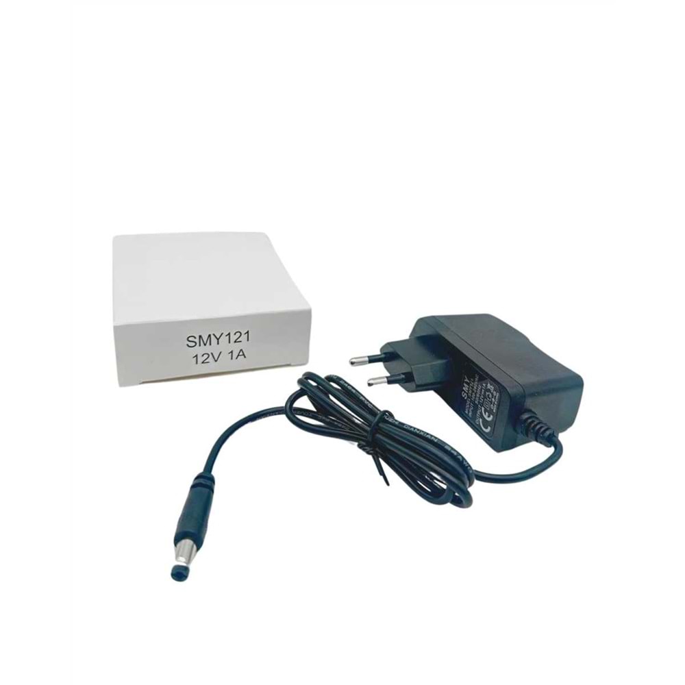SMY 121 12v-1A Standart Uçlu Adaptör