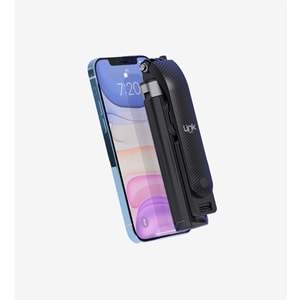 Linktech H876 Premium Mini 4'lü 1 Arada Saplı Telefon Tutacağı