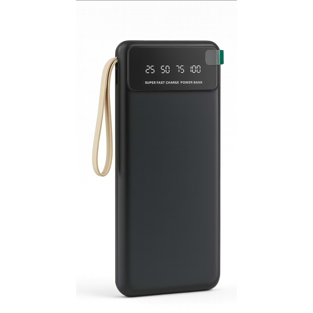 Carboon CRN-P10 10000mAh Powerbank – Taşınabilir Şarj Cihazı