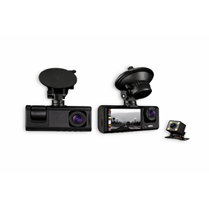 Carboon 717 Araç Kamerası 3 Kameralı Ön - İç - Arka (Uygun Seri)