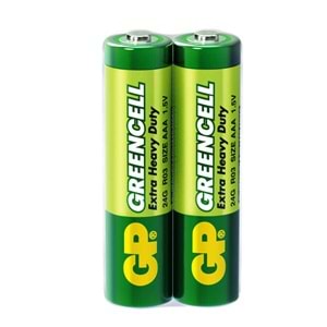 GP GREENCELL KUMANDA PİLİ (20 X 2Lİ = 40 ADET)