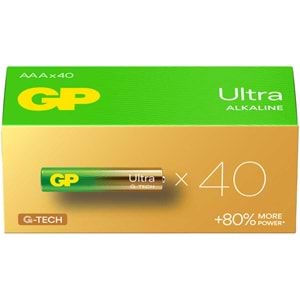GP ULTRA ALKALİN İNCE PİL 40 ADET
