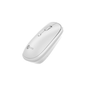 Lenovo Lecoo WS209 Şarj Edilebilir . Bluetooth Kablosuz sesiz Mouse Beyaz