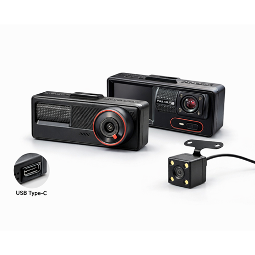 Carboon A16 Wifi Araç Kayıt Kamerası 3 Kameralı Ön İç Arka (Uygun Seri)