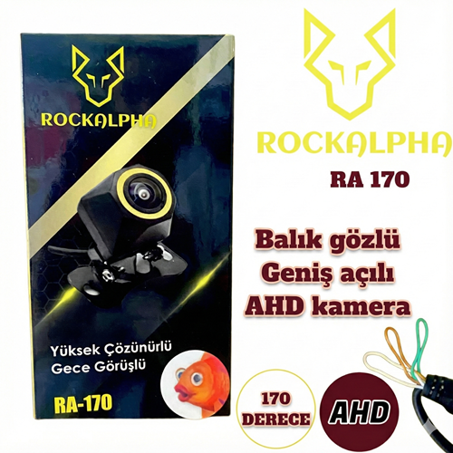 ROCKALPHA RA-170-1 AHD GERİ GÖRÜŞ KAMERASI