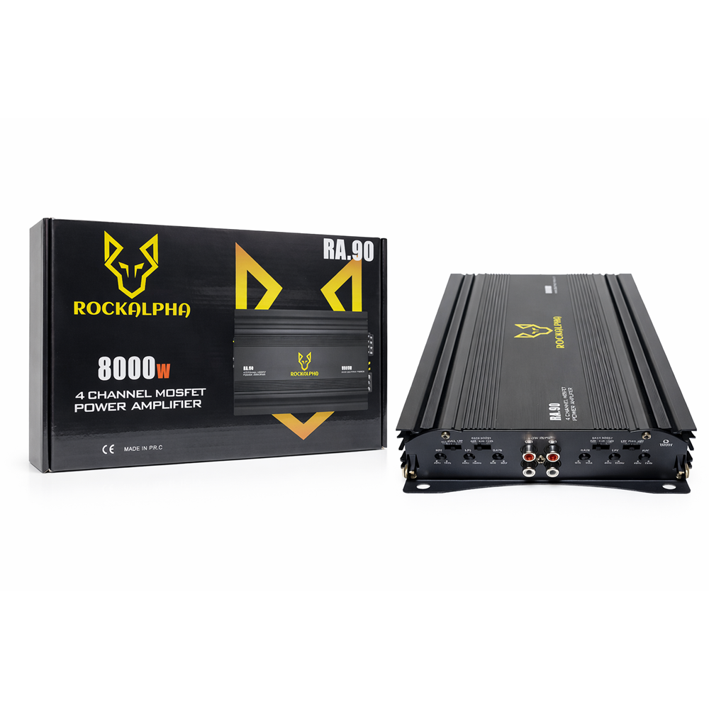 ROCKALPHA RA-90 ANFİ 4 KANAL4X90 RMS