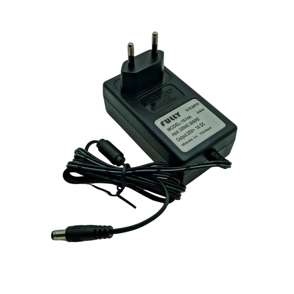 FULLY 1614A 20V 1A 5.5 2,5mm ADAPTÖR
