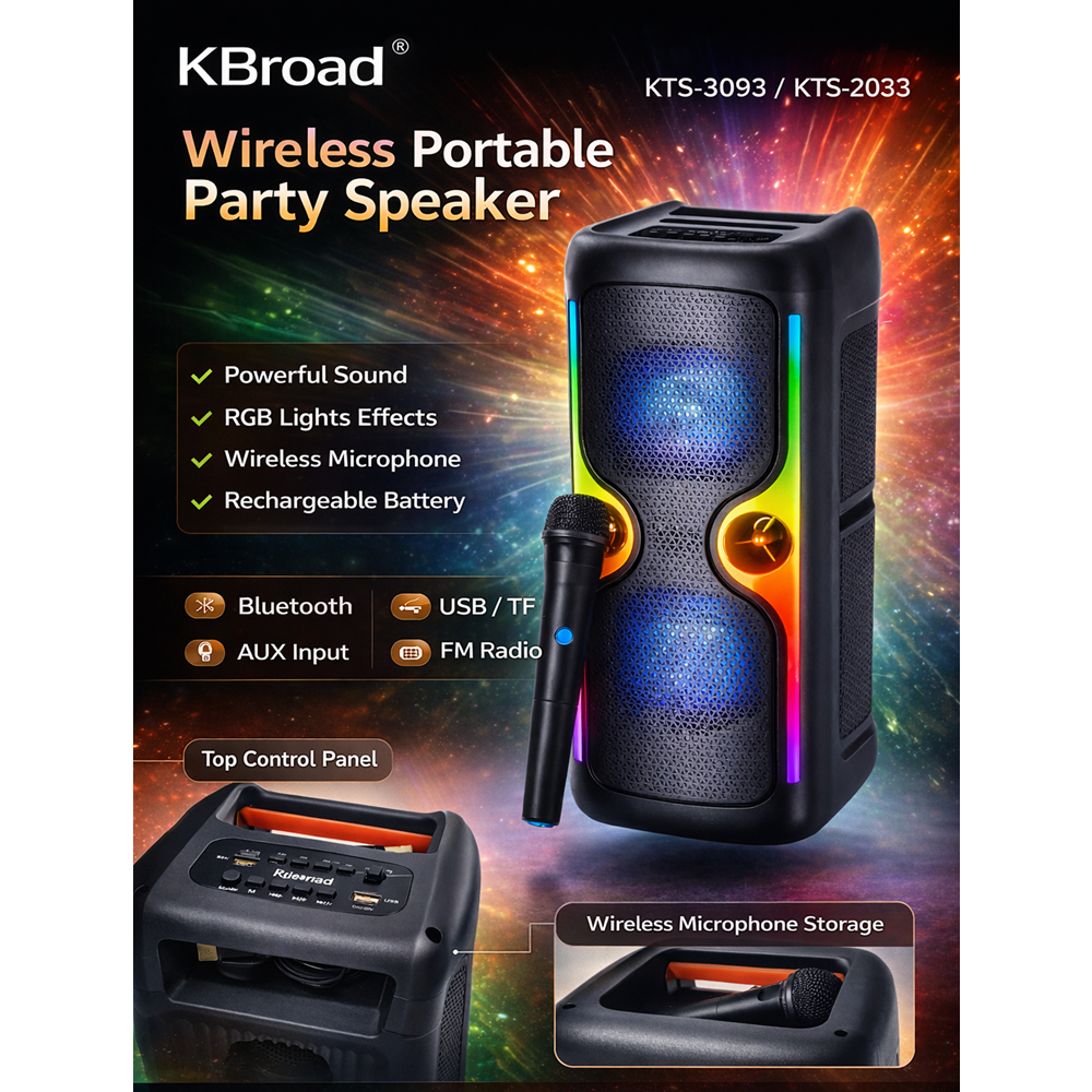 KTS-2033 SES BOMBASI MİKROFONLU