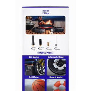 AUHMA A7711 Taşınabilir Akü Takviyeli Kompresörlü Hava Pompası