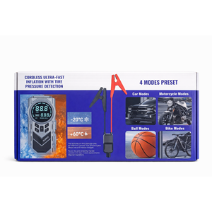 AUHMA A7722 Akü Takviye, Kompresör, Powerbank Taşınabilir Pompa jump Starter & Air Pump