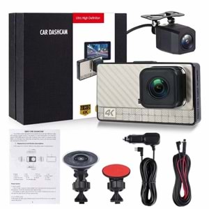 CARBOON X22 4K 2 KAMERALI ARAÇ KAYIT KAMERASI