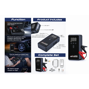 LUNVO S2 12000MA AKÜ TAKVİYE POMPA POWERBANK VE FENER