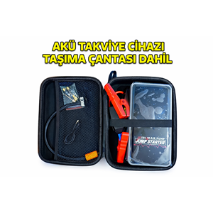 LUNVO S2 12000MA AKÜ TAKVİYE POMPA POWERBANK VE FENER