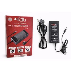 HİGHTEK HT-1514 24V 3A PLASTİK KASA ADAPTÖR