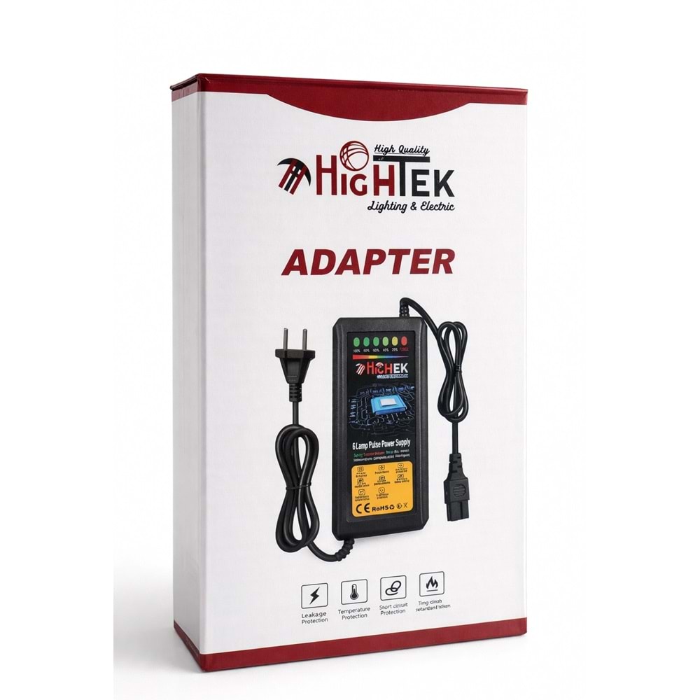 HİGHTEK HT-7221 36V 20A ELEKTRİKLİ BİSİKLET-MOTOSİKLET ŞARJ ADAPTÖRÜ